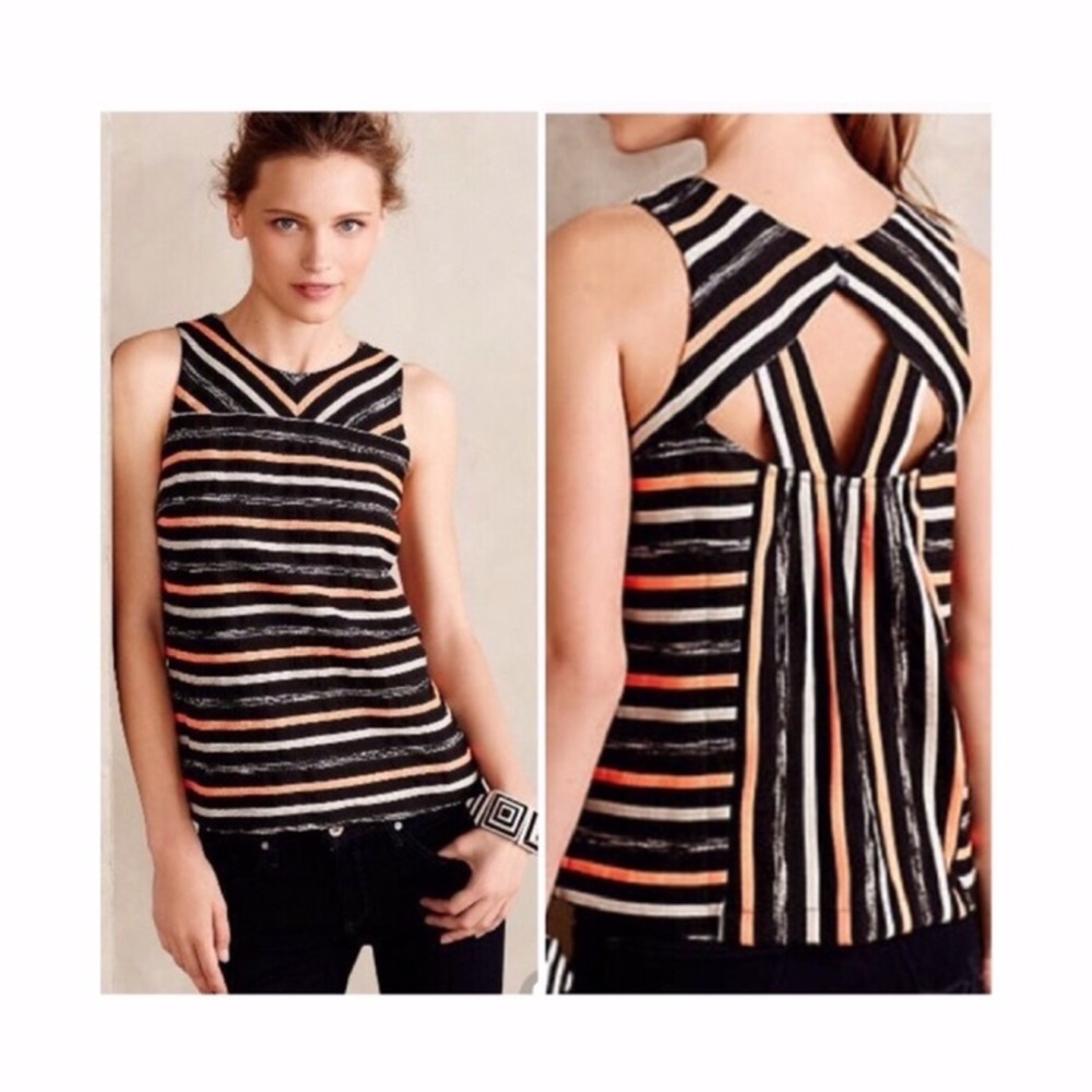 Anthropologie HD in Paris Ribbon Top